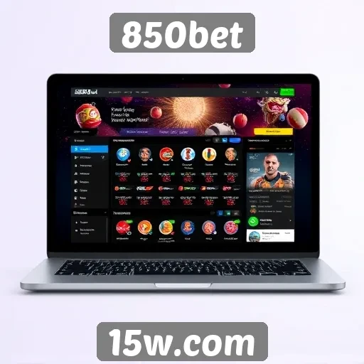 Experiência do usuário no site da 850bet